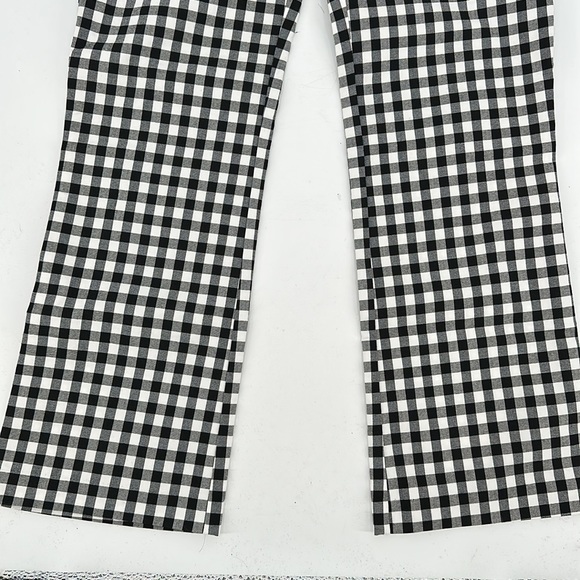 Free People pant black and white plaid stretchy size XS NWOT - Picture 4 of 5